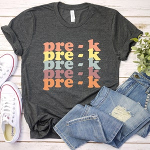 Pre-k Gepard Print Shirt, Pre-k Crew Shirt, niedliche Kindergärtnerin, Pre-k Lehrer Geschenk, Pre-k Lehrer Shirt, Leopard print Shirt,