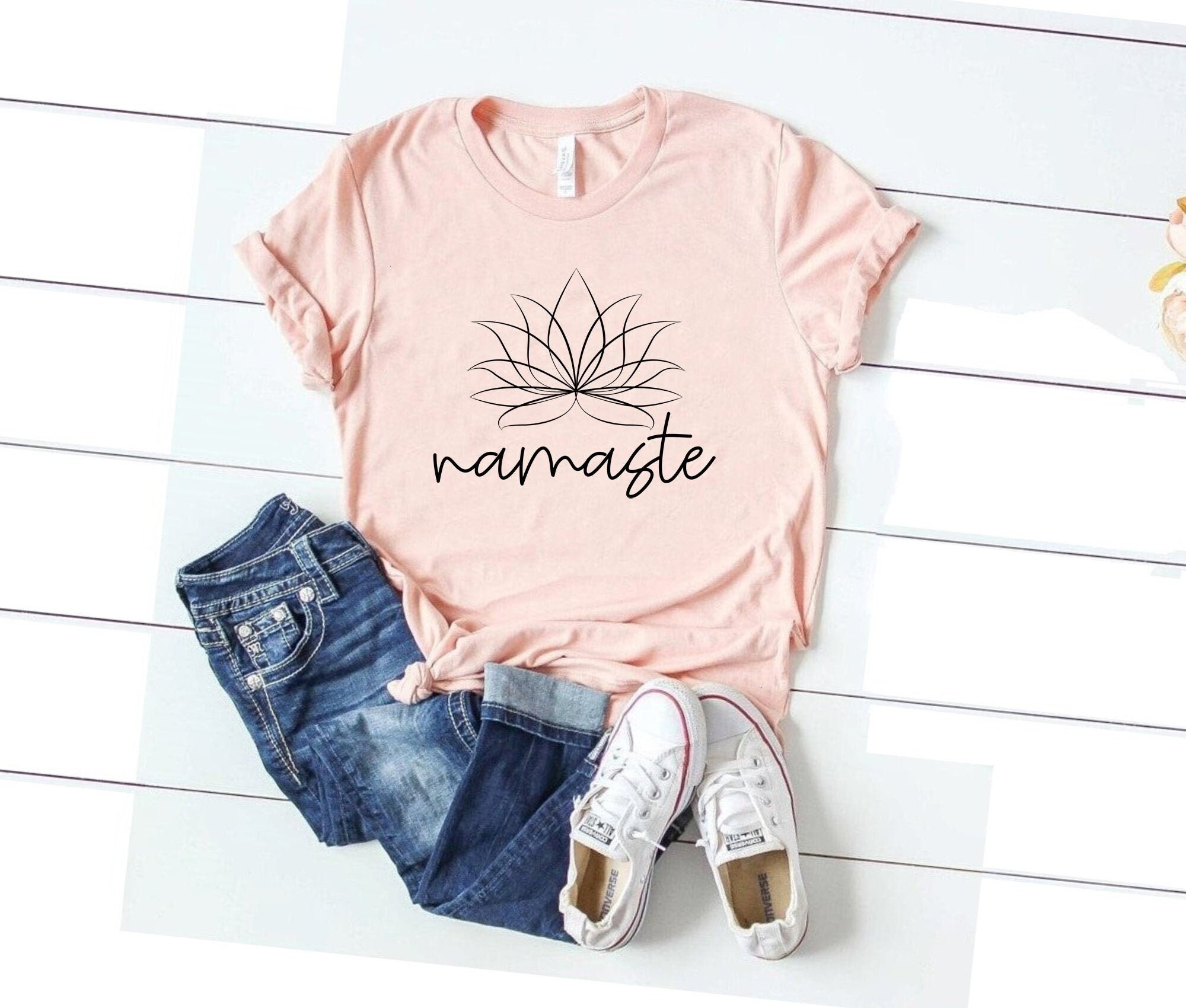 B&S Boutique Namaste Buddha Yoga Expect Nothing Appreciate Everything Felpa con Cappuccio Unisex Grigio Size S