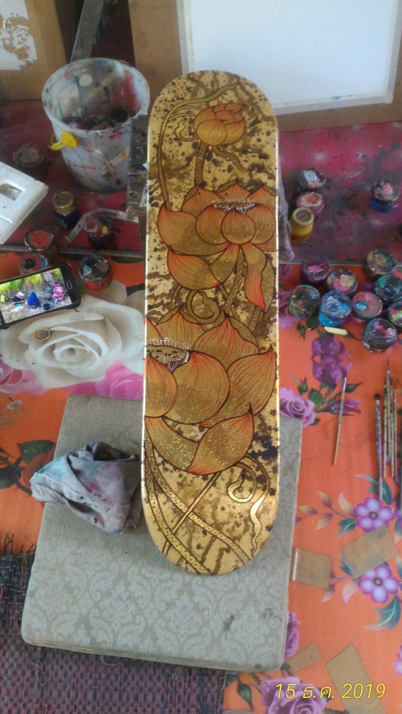 Custom skateboard deck wall art gift Etsy