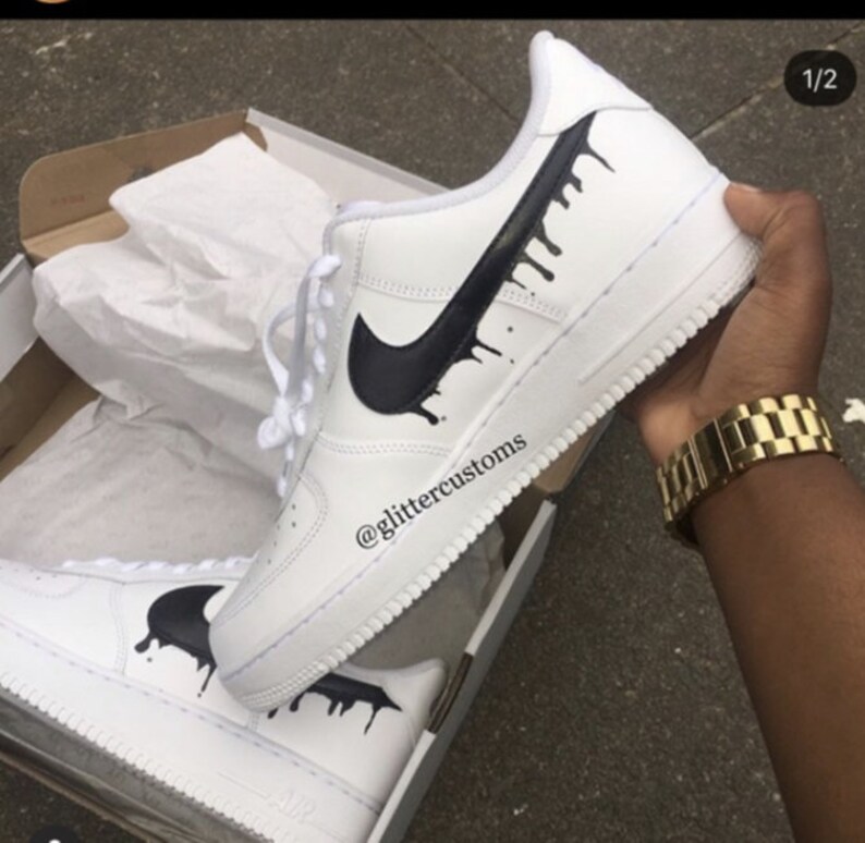 brown tick air force 1