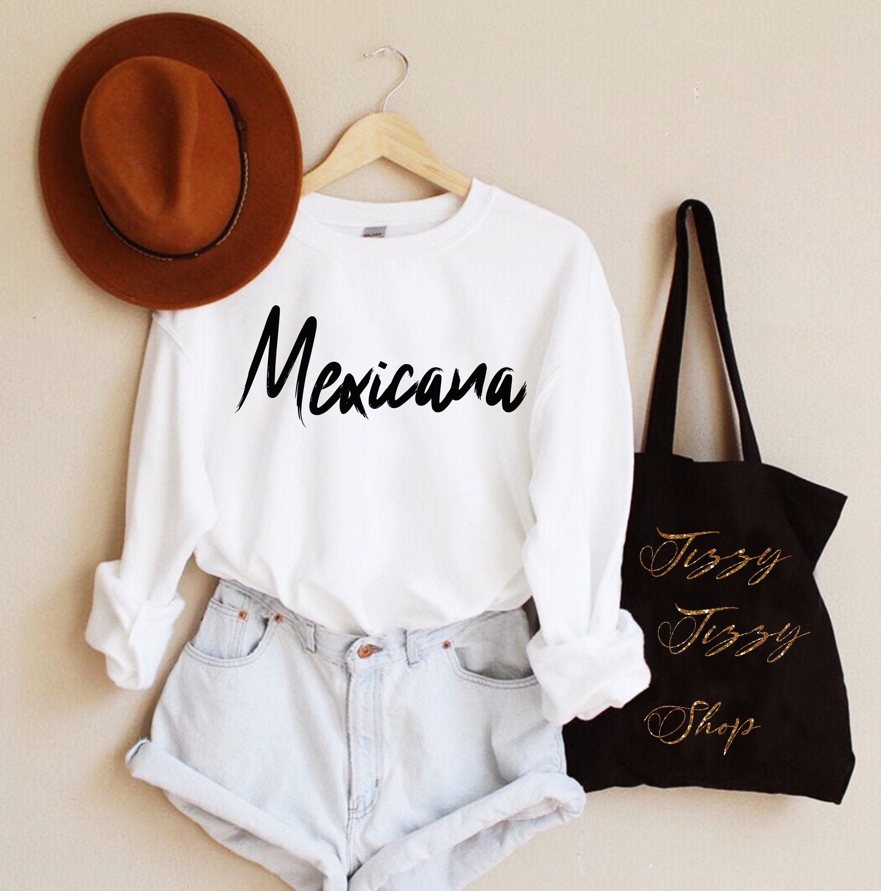 Mexicana Sweatshirt Spanish Sweatshirt Spanish Sweatshirt Etsy