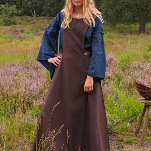 Late Medieval Overdress Surcot Andra Red - Etsy