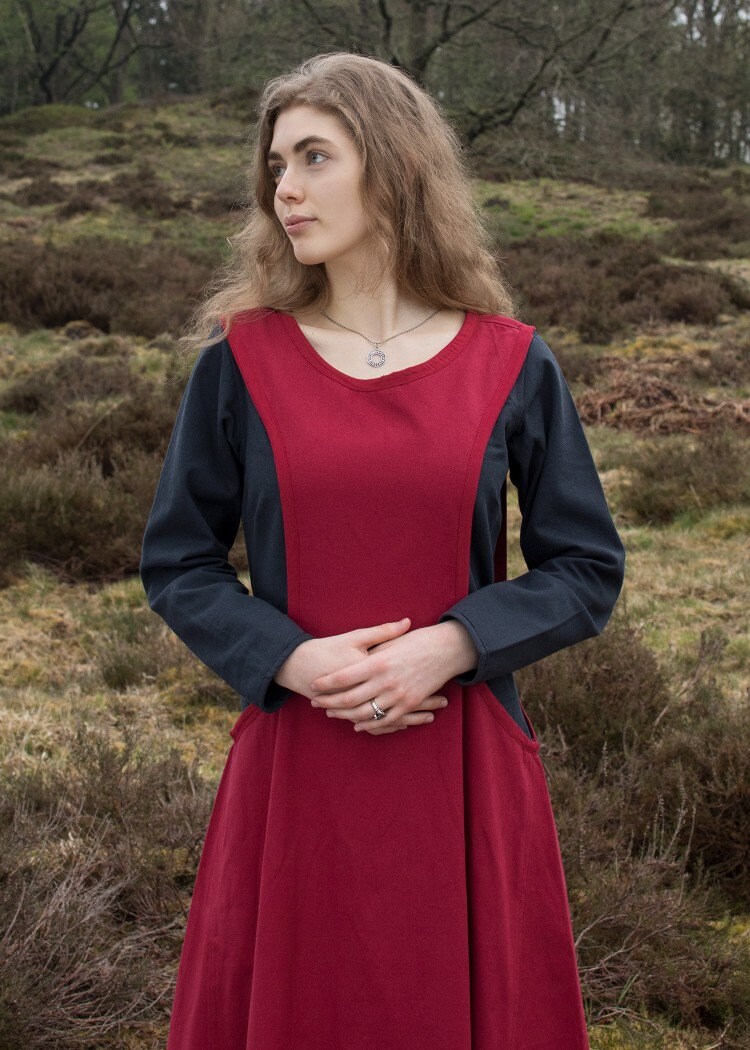 Late Medieval Overdress Surcot Andra Red - Etsy