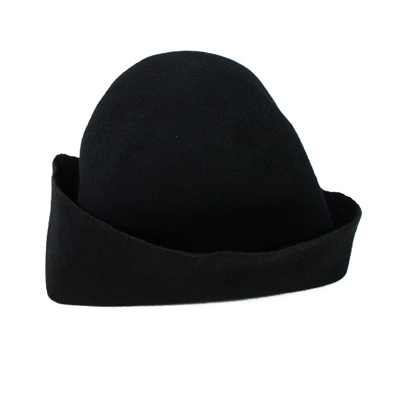 Medieval Felt Hat / Pilgrim Hat Etsy