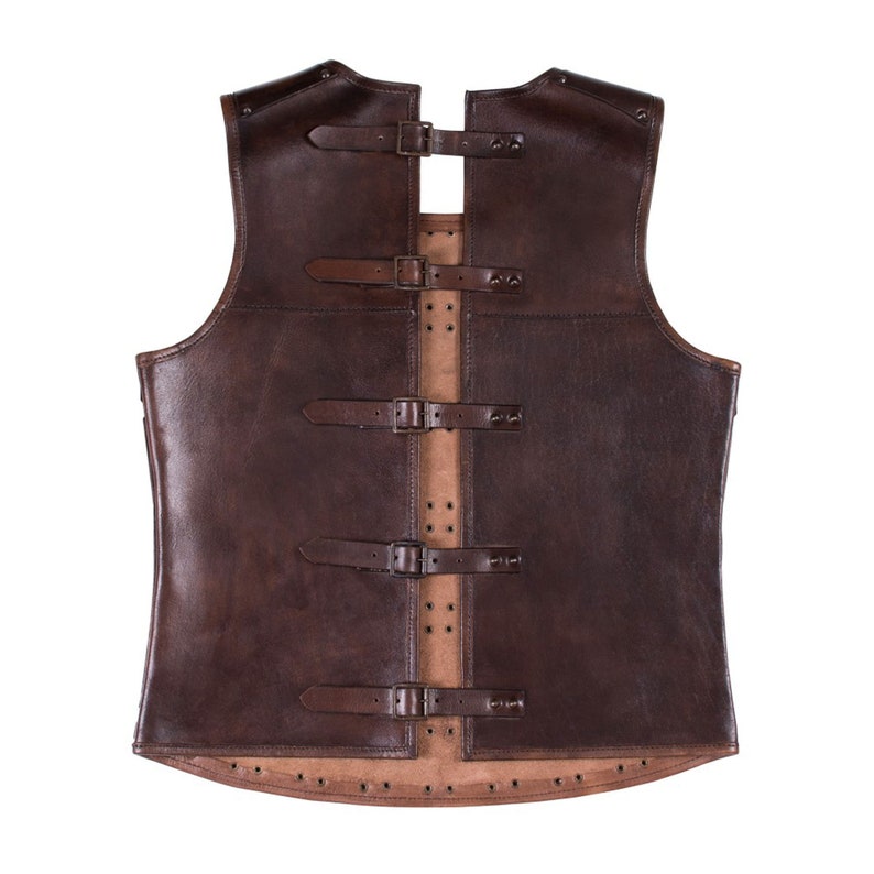 Medieval Brigantine Breastplate Leather Various Sizes Etsy Ireland