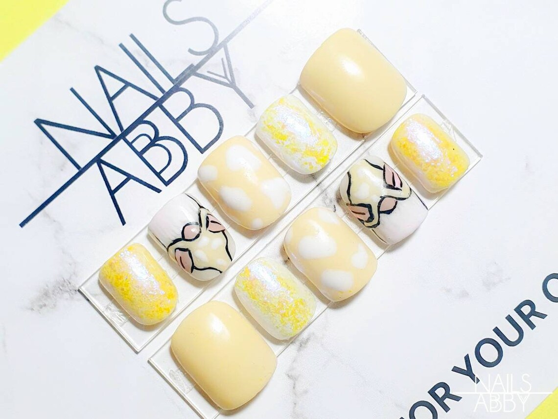 gonk nail art stickers