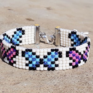 Garden Charms 3 Colors Stainless Steel Bangle Jewelry Seed Beads Handmade Cuff Bangles Woven Boho Bangles Garden Charms 3 Colors Stainless Steel Bangle Jewelry Seed Beads Handmade Cuff Bangles Woven Boho Bangles