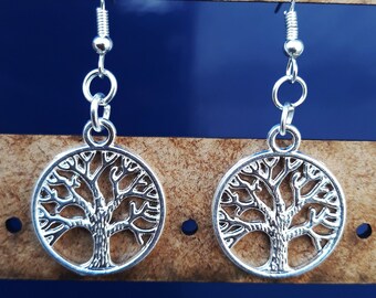 Massiccio 925 Argento Sterling Albero Della Vita Love Pendente e