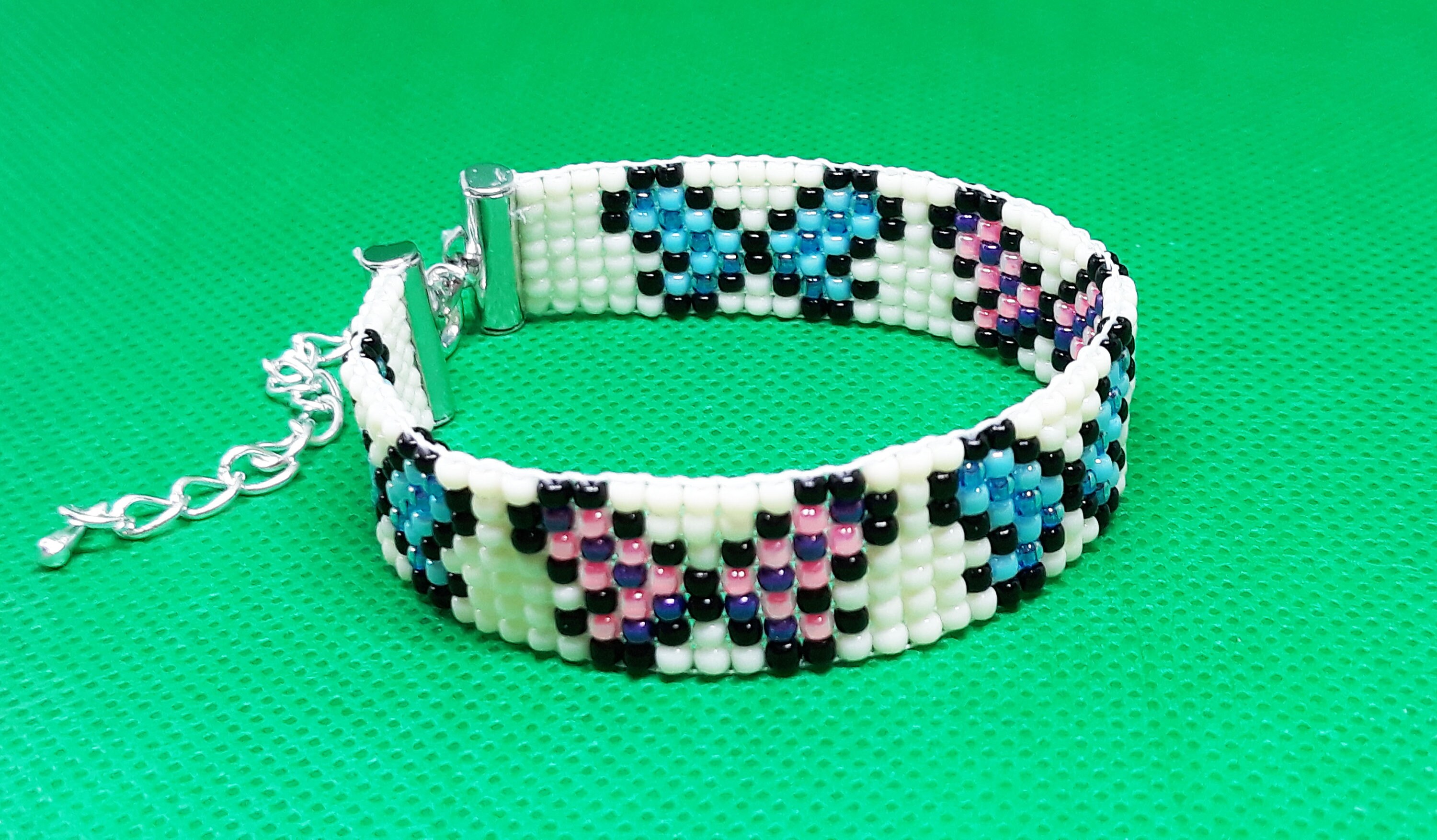 Beaded Loom Bracelet Butterfly Beaded Bracelet Seed Bead Etsy