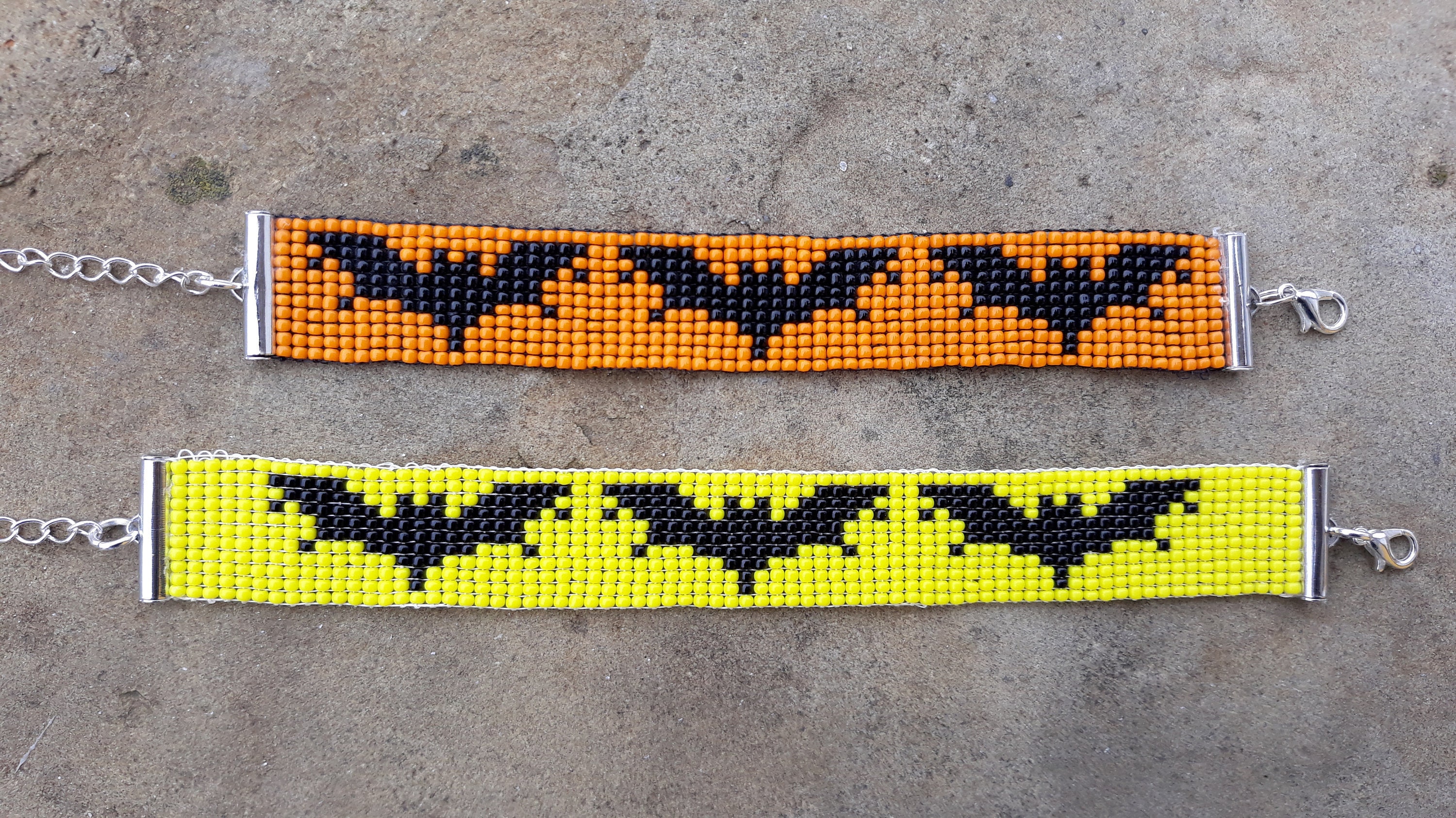 Set of 2 Matching Cartoon Bracelets, Hello Kitty and Bat, Matching Bracelets,  Couple Bracelets, Friendship Bracelets - Etsy