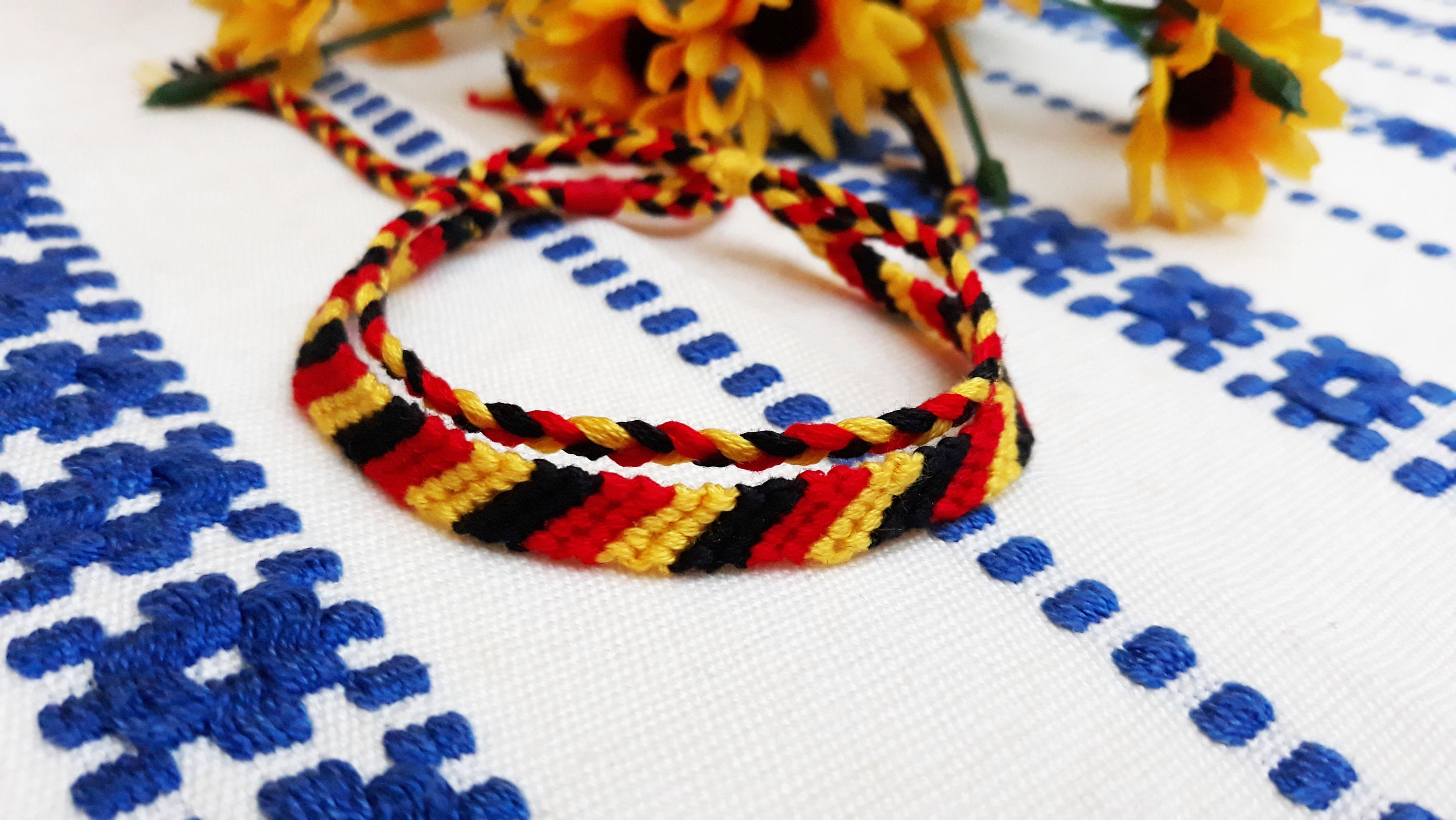 Country Flags | friendship bracelets