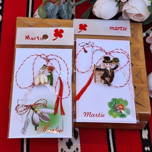 Martisor, martisoare, Romanian traditional martisor, chimney sweeper snowdrop martisor, martenitsa, Baba Marta, Romanian gifts, Romania imagem 9