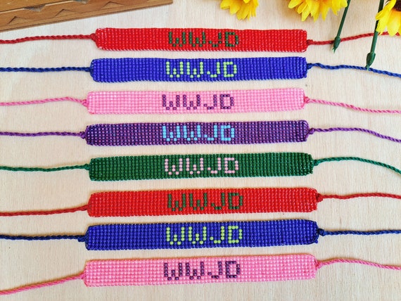 20pcs WWJD Bracelets - What Would Jesus Do Bracelets, Jesus Bracelet for  Boys and Girls, Religious Christian Bracelets Wwjd for Women, Kids  Christian Bracelets, no gemstone : Amazon.in: Jewellery