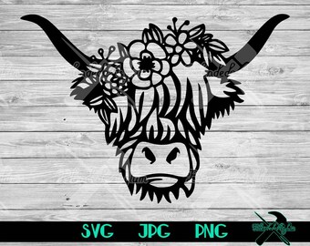 Free Free 225 Scottish Highland Cow Svg SVG PNG EPS DXF File