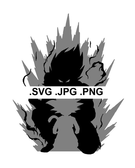 Dragon Ball Z Super Saiyan Goku Archivo De Corte Vectorial En Etsy Dragon Ball Z Super Saiyan Goku Archivo De Corte Vectorial En Etsy