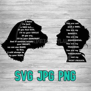 Border Terrier Dog Sanity SVG JPG PNG | Terrier Rescue | Terrier Mom | Dog Mom svg | Cricut File | Silhouette File
