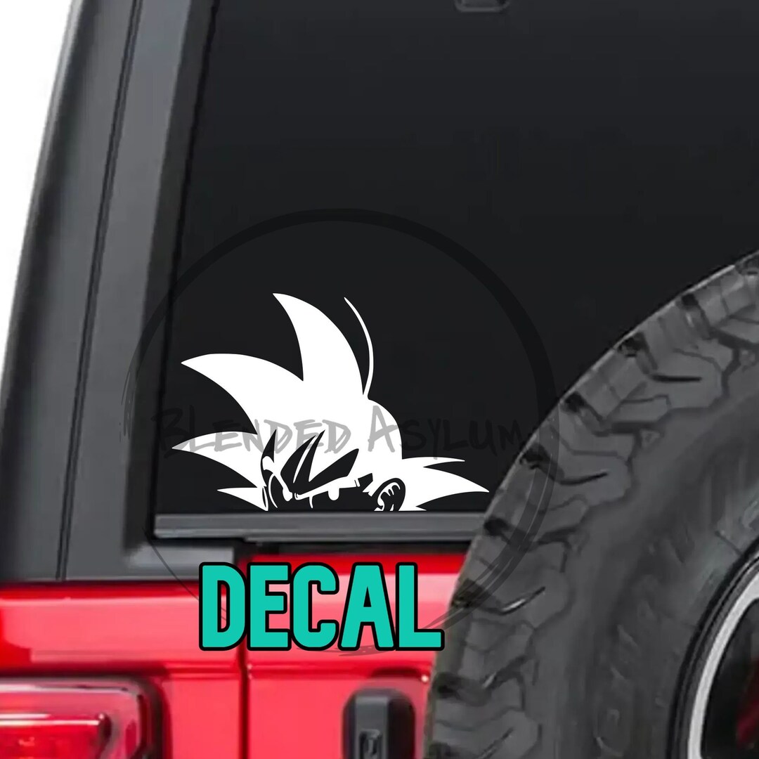Anime Peekaboo Decal Manga Decal Car Decal Truck Window Etsy