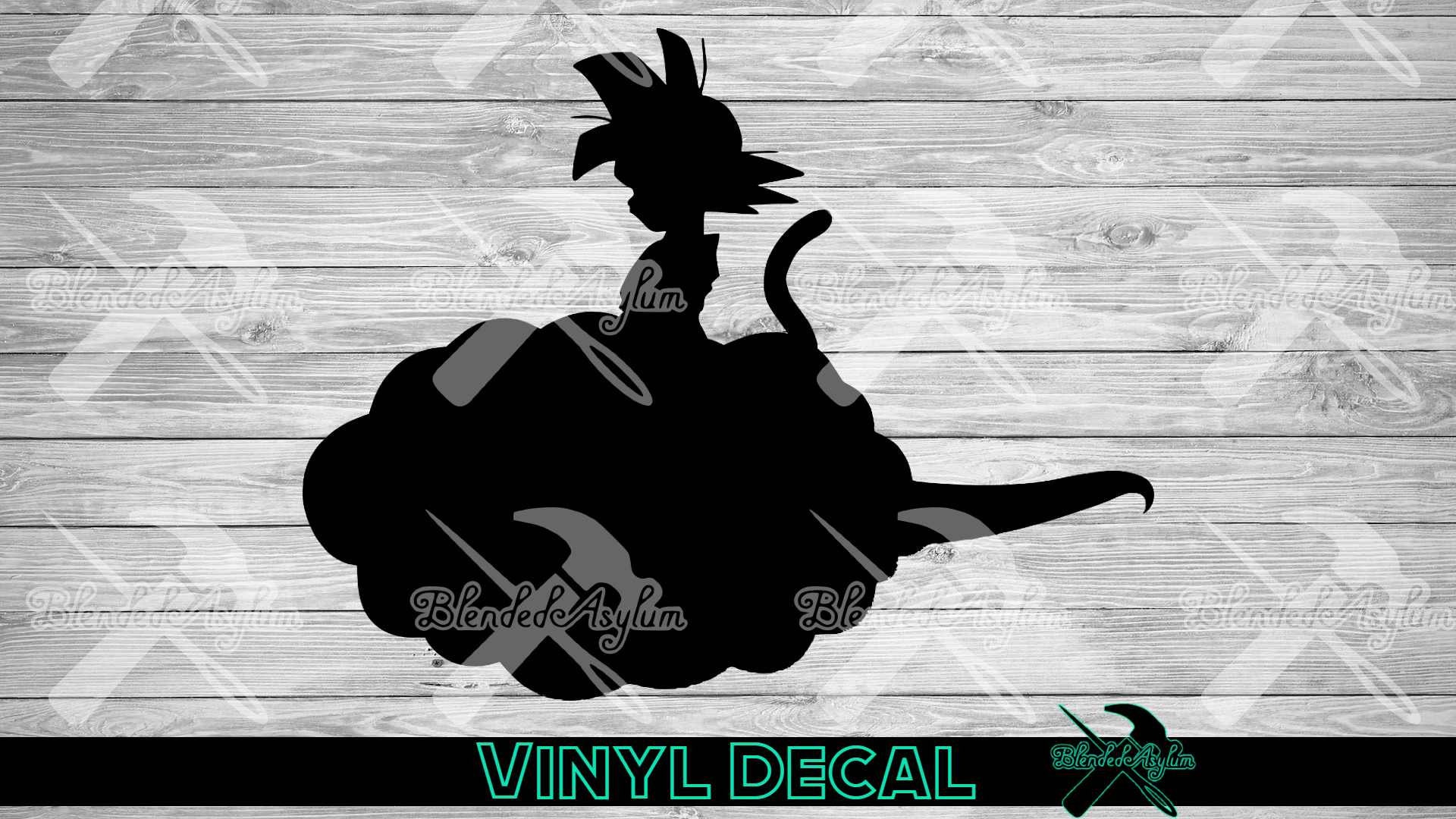 SRBB0275 Vegeta Final Flash Car Window Decal Sticker anime DRAGON