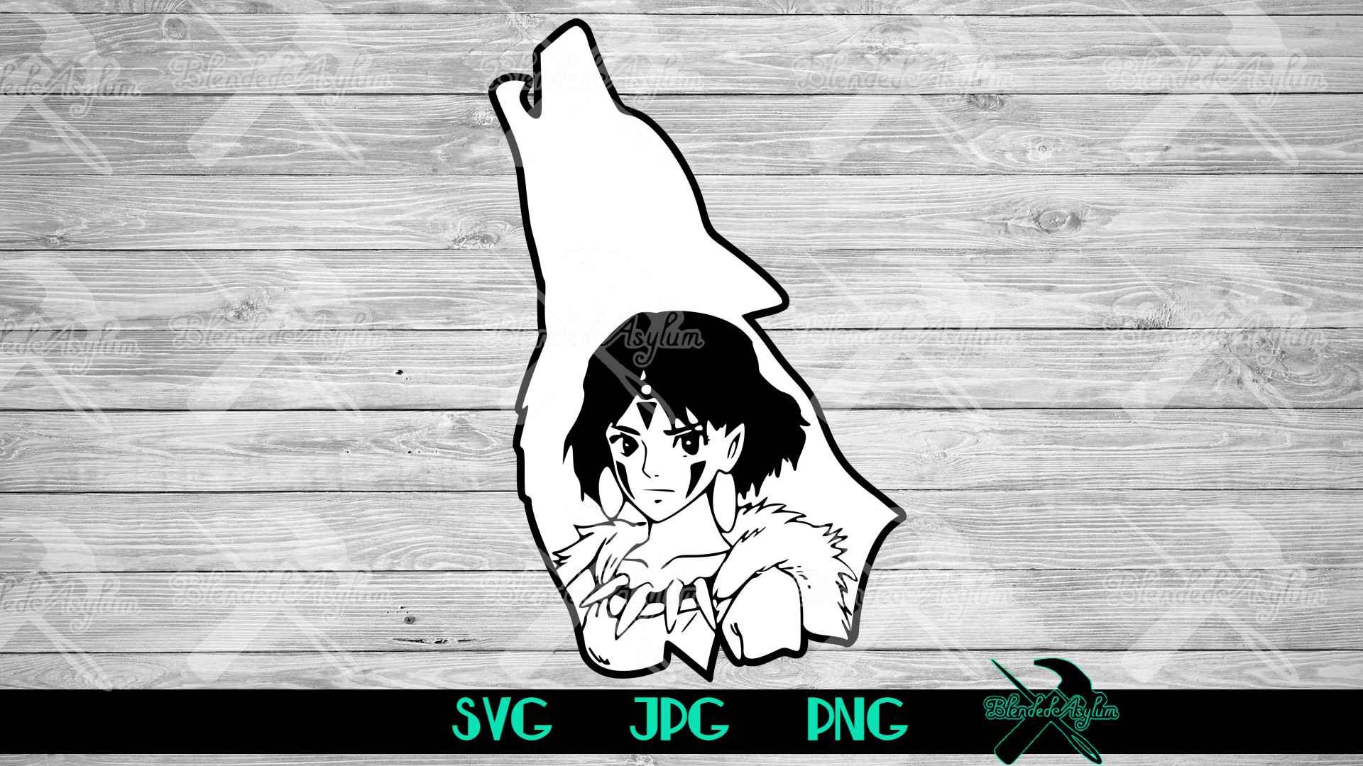 Free Free 176 Princess Mononoke Svg SVG PNG EPS DXF File