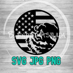 American Flag Mexico Round SVG JPG PNG | American Mexico Flag Merged | Distressed American Flag | Vector Cut File | Cricut File | Silhouette