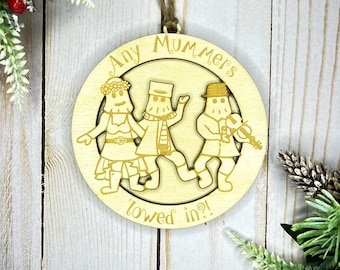 Mummer Decoration Mummers Ornament - Etsy
