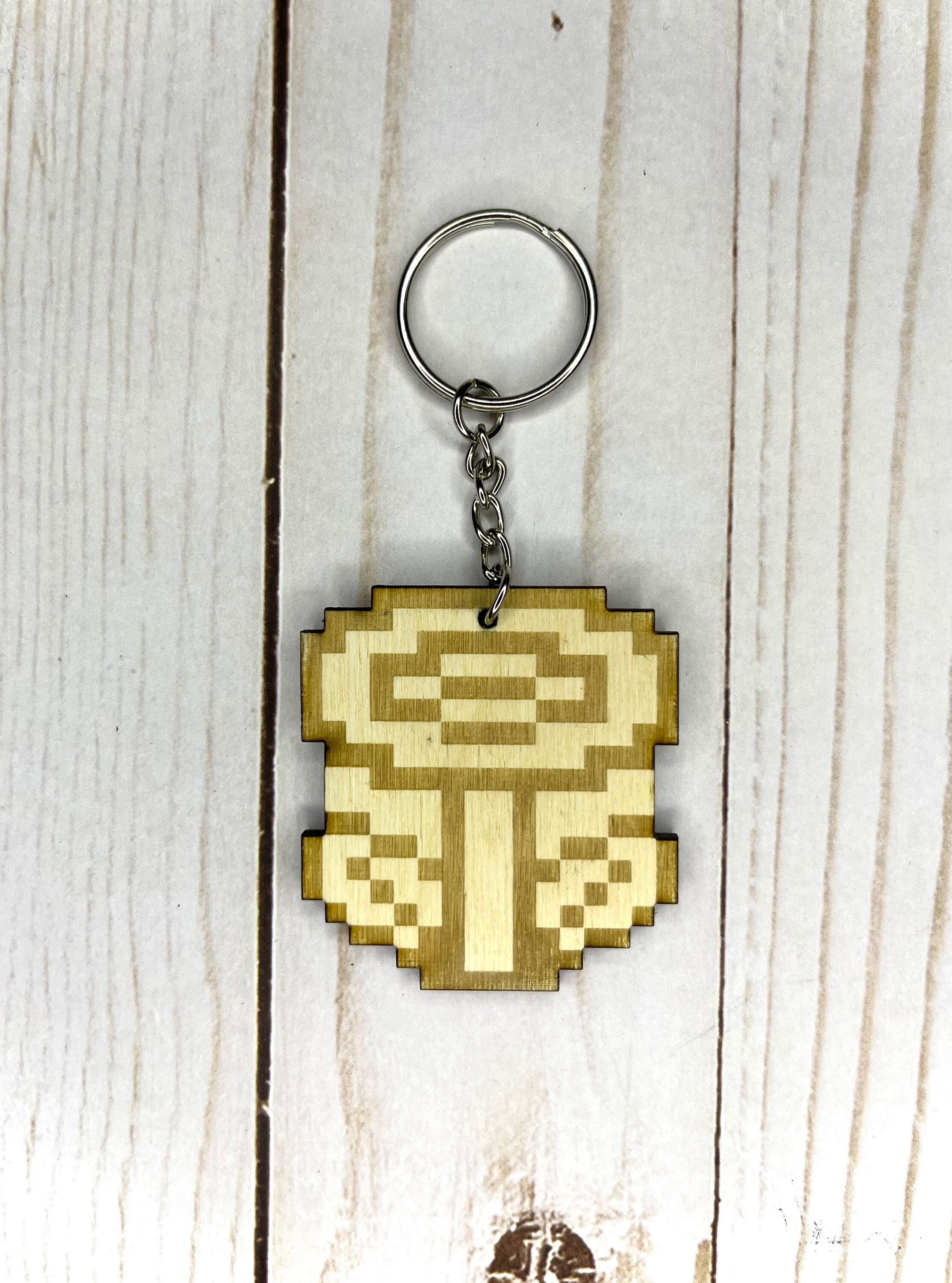 Mario Inspired Keychains | 8-bit Style Keychain | Retro Gaming | Video ...