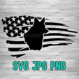 American Flag Corgi SVG JPG PNG | Pembroke Welsh Corgi svg | Cardigan Corgi | Cricut Silhouette File | Sublimination | Laser Engraving File