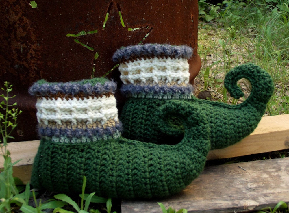 Crochet hotsell elf slippers