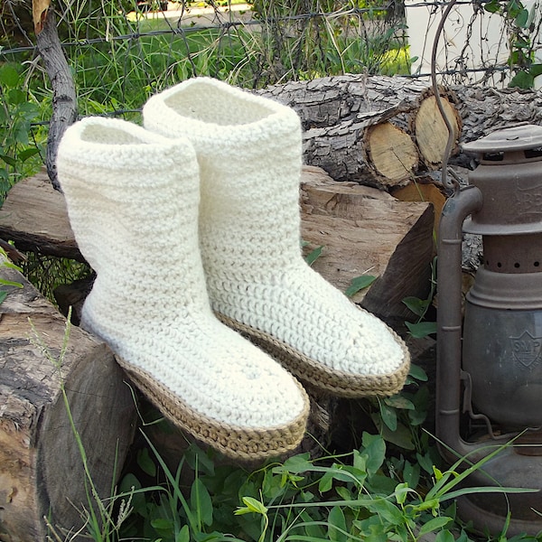 Crochet Lugg Boots Pattern, Luggs Slippers crochet pattern, Digital Pattern only