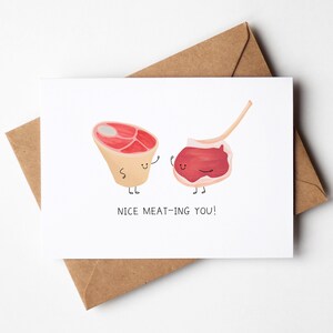 Cartão engraçado de carne para impressão⎥ Melhor amigo do cartão trocadilho⎥Modelo de cartão⎥Cartão⎥Download digital instantâneo