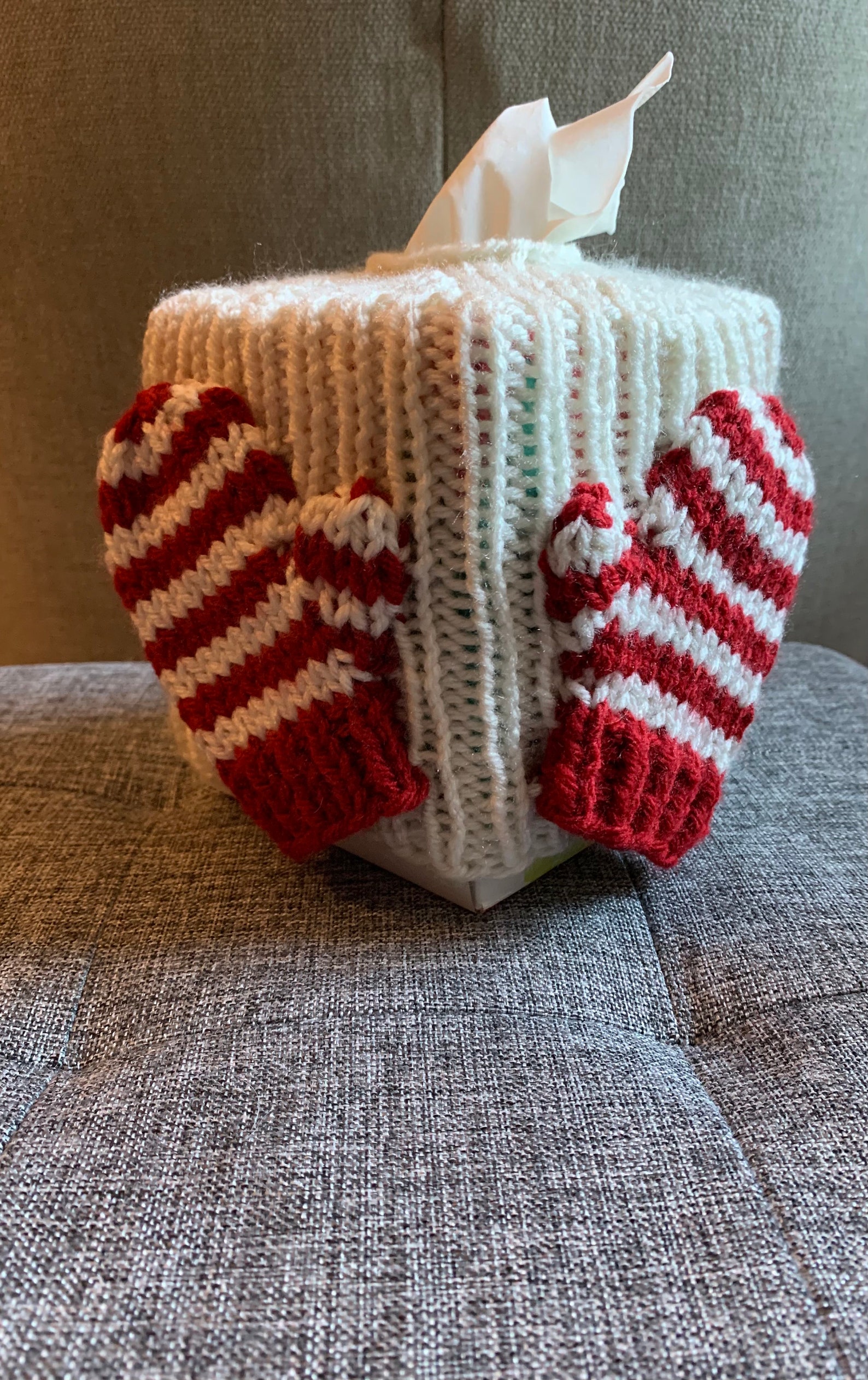 Knit Toilet Paper Roll Cover Tissue Box Cover Winter Etsy