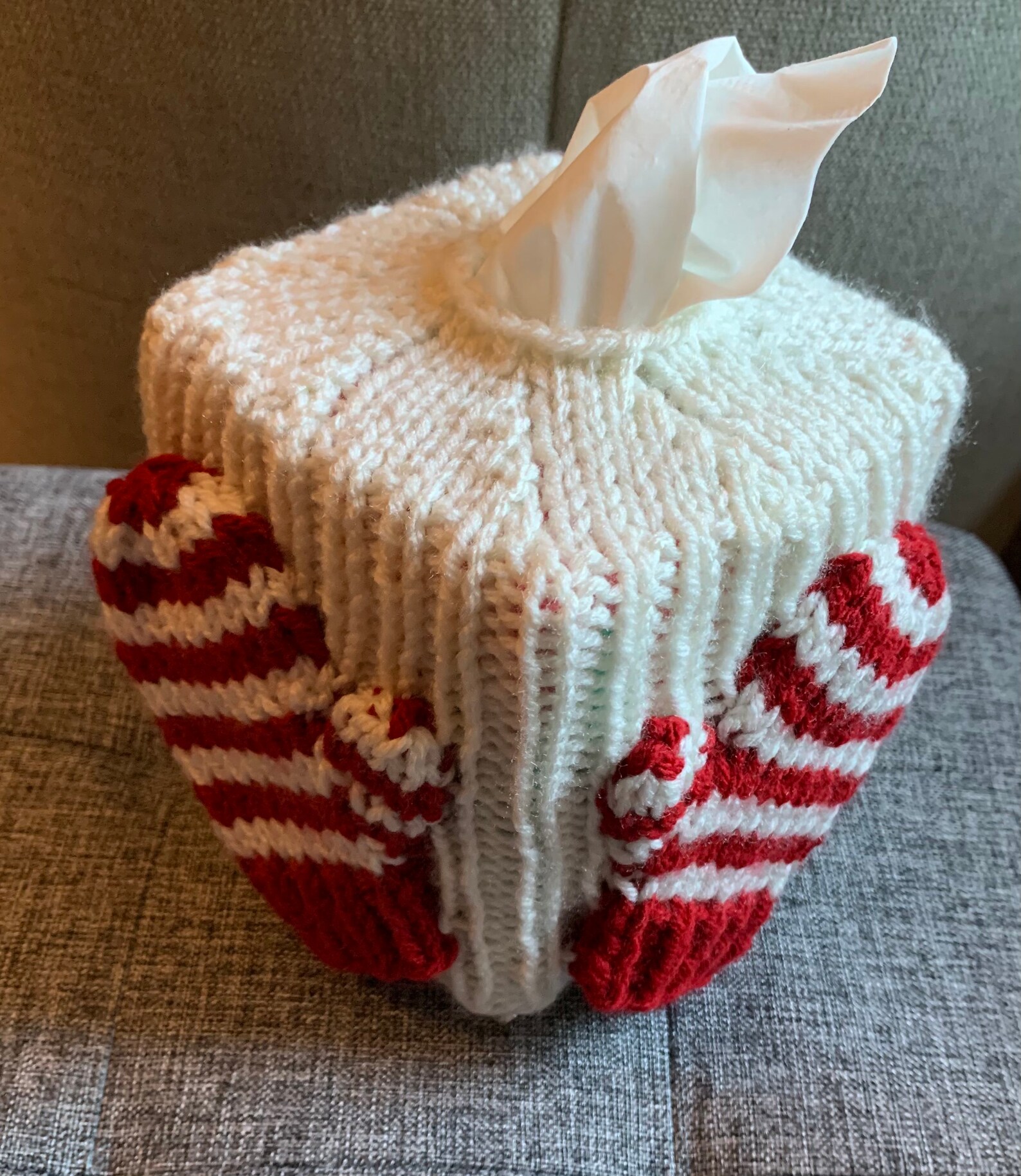 Knit Toilet Paper Roll Cover Tissue Box Cover Winter Etsy