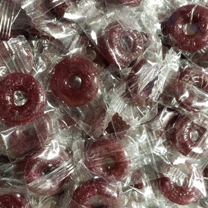 Lifesavers - Raspberry - 8oz Hard candy - Half Pound - FREE SHIPPING! Great for baking and weddings!