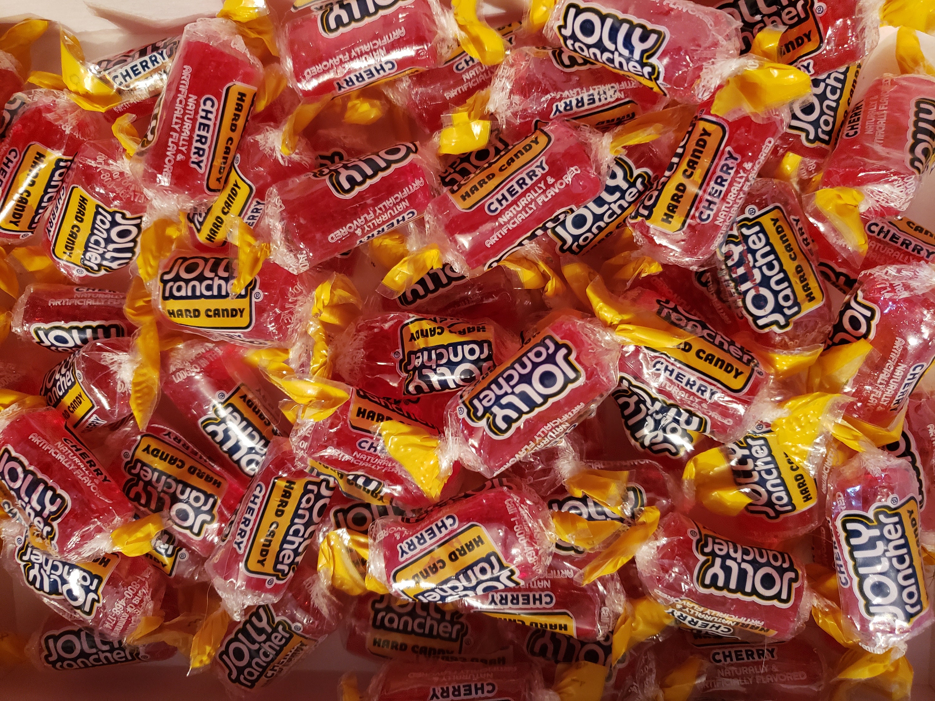 Jolly Rancher Cherry 8oz Hard Candy Half Pound FREE SHIPPING Great for  Baking and Weddings - Etsy