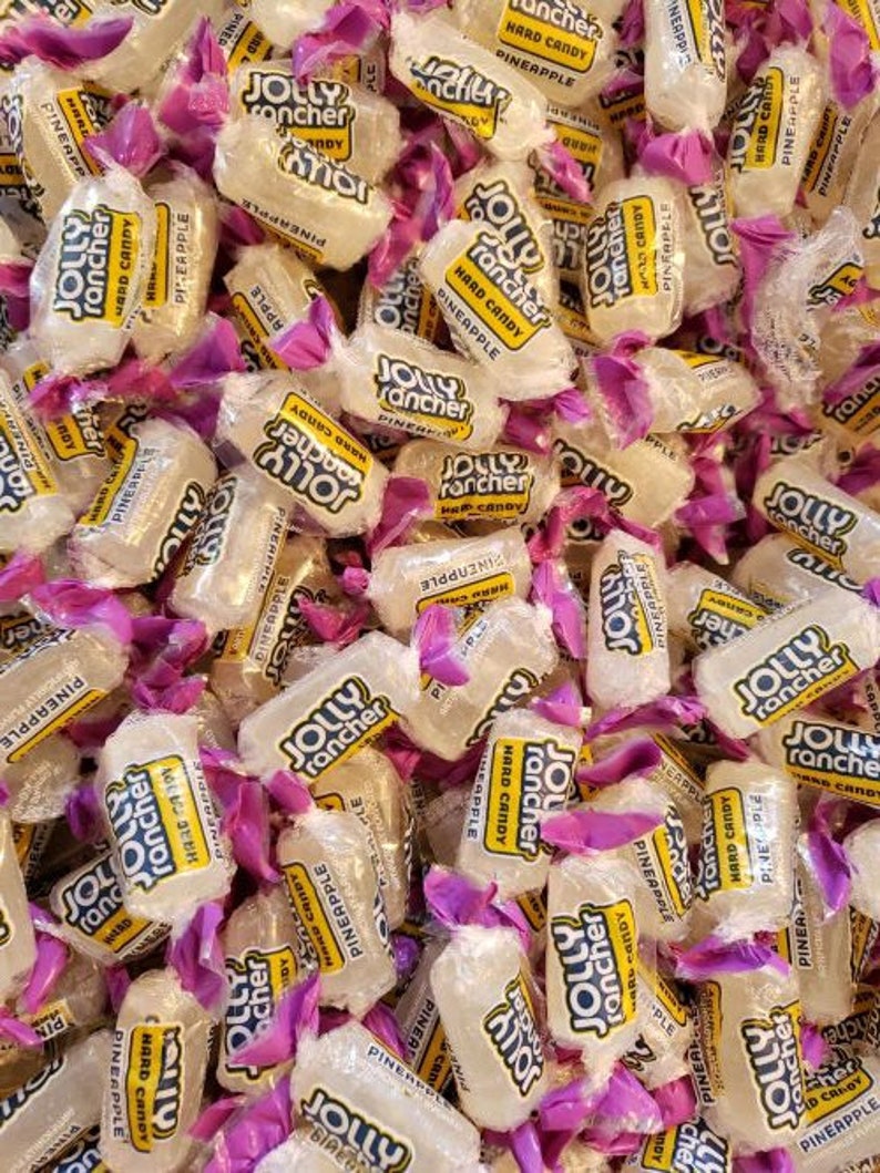 Jolly Rancher Pineapple 8oz Hard Candy Half Pound FREE Etsy