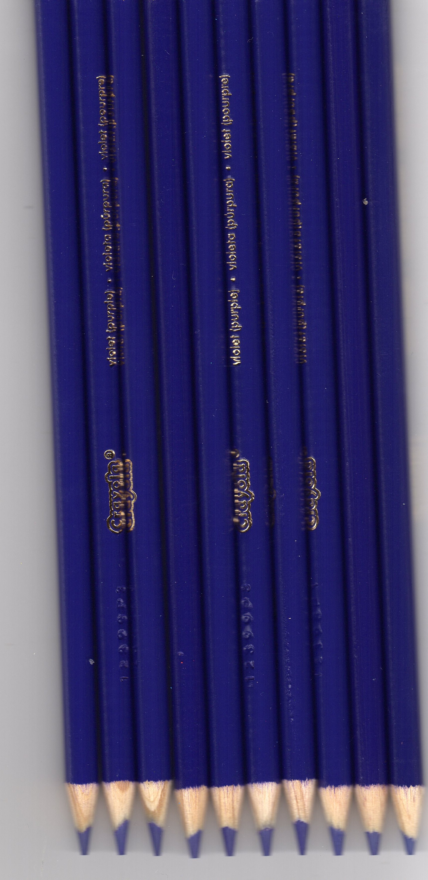 New Crayola Colored Pencils 12 Count PURPLE FREE SHIPPING Etsy