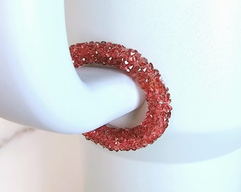 Dark Red Handle Stacker, Tumbler Handle Charms, Tumbler Accessories, Cup Charms, Gift for Wife, Daughter, Friend, or Coworker