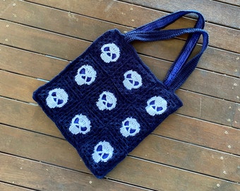 Skull Crochet Bag