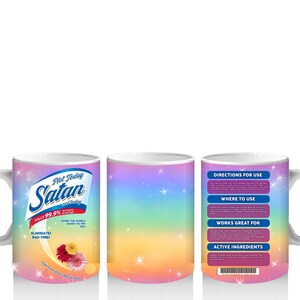 Not Today Satan Mugs