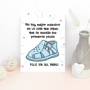 No hay mejor maestro / Feliz Dia Del Padre Printable Card / Happy Father's Day Printable Card / Instant Download JPG / Card Template