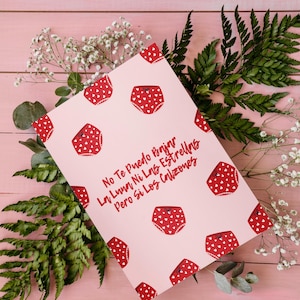 No Te Puedo Bajar La Luna Ni Las Estrellas Pero Si Los Calzones / Feliz Cumpleaños Amor / Para mi Novia / Printable Card