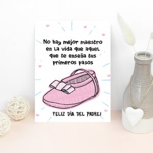No hay mejor maestro / Feliz Dia Del Padre Printable Card / Happy Father's Day Printable Card / Instant Download JPG / Card Template
