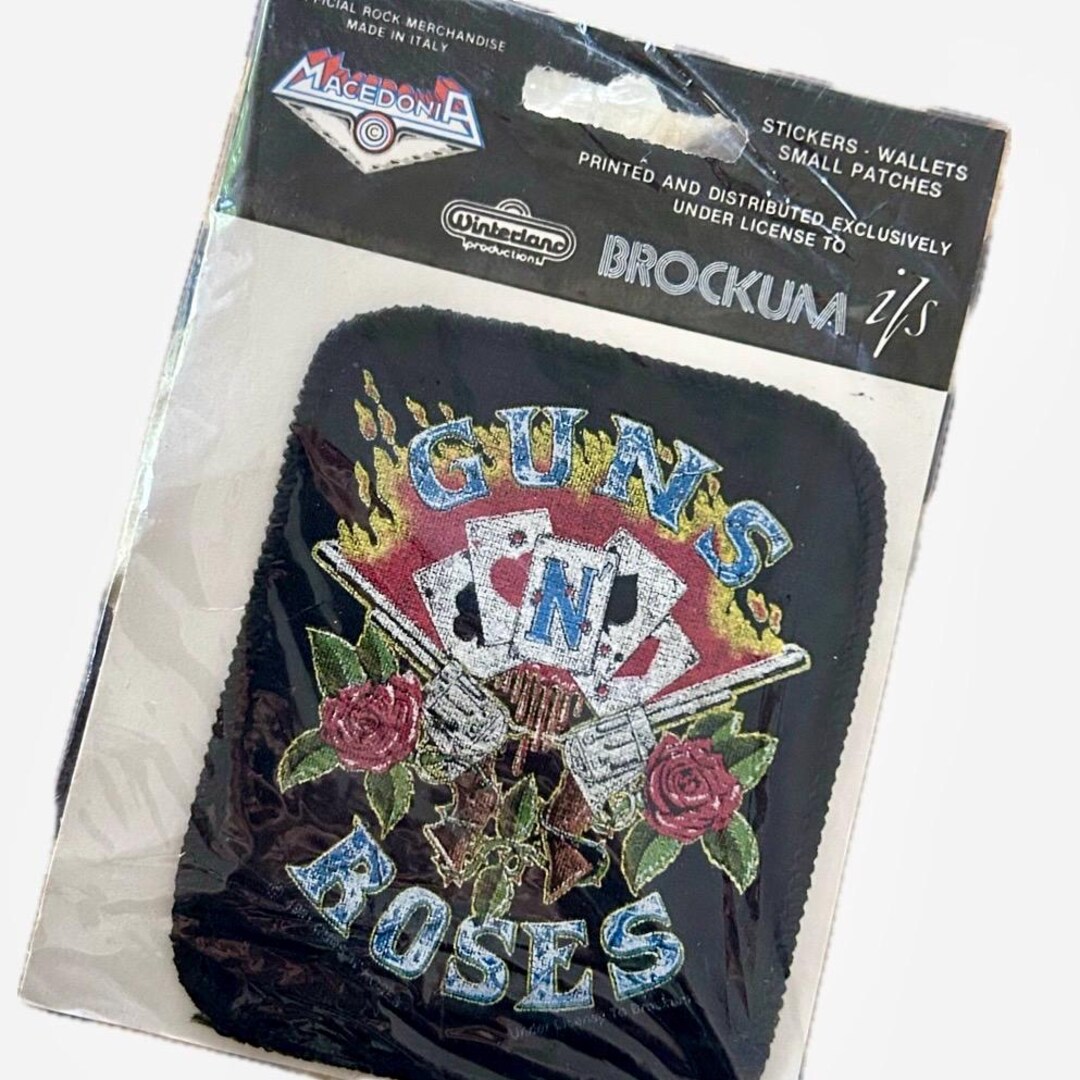 Vintage Guns N Roses Patch 1991 in Original Packaging Unopened Made in ...