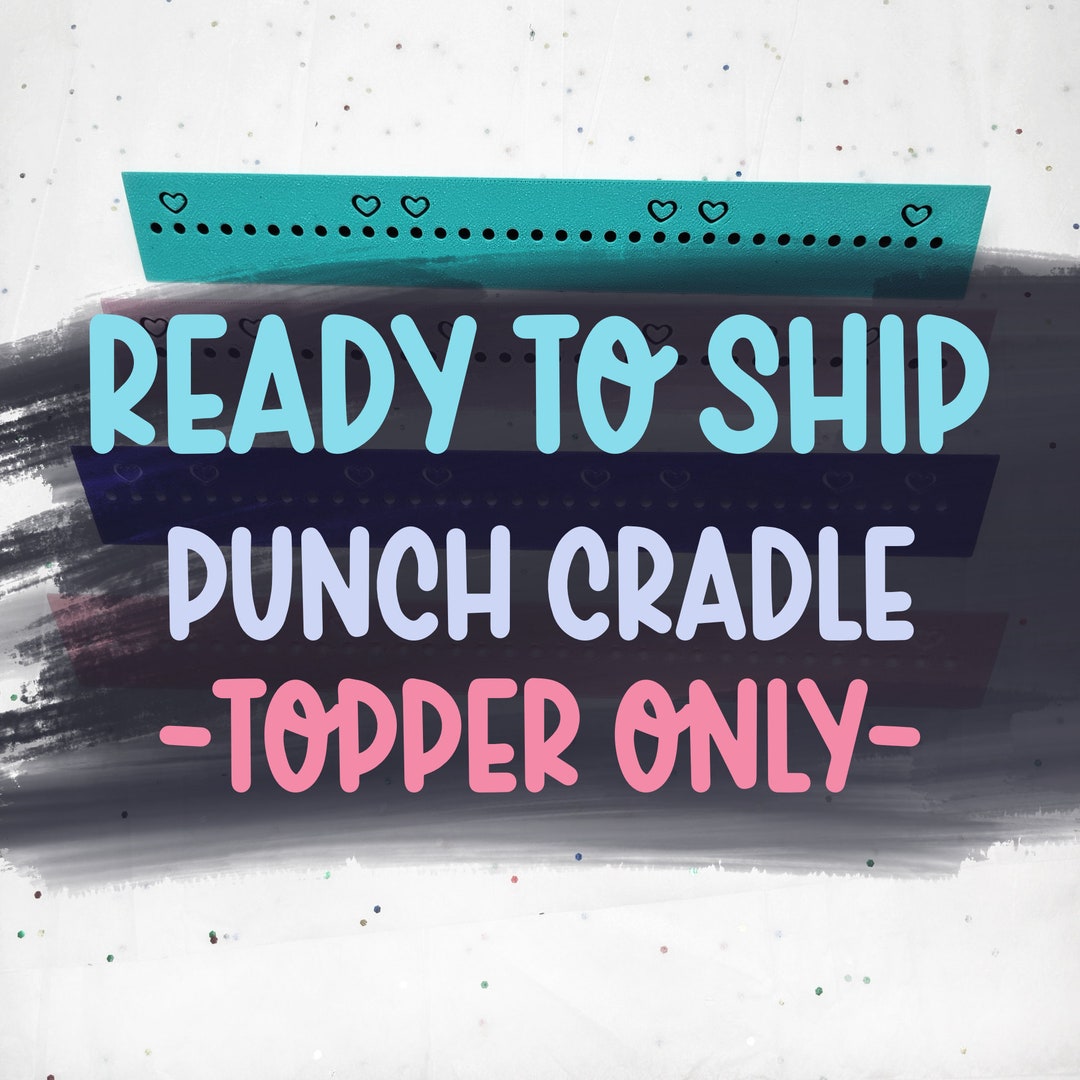 RTS Punch Cradle Toppers OLD Bookbinding Punch Cradles, Fanfic