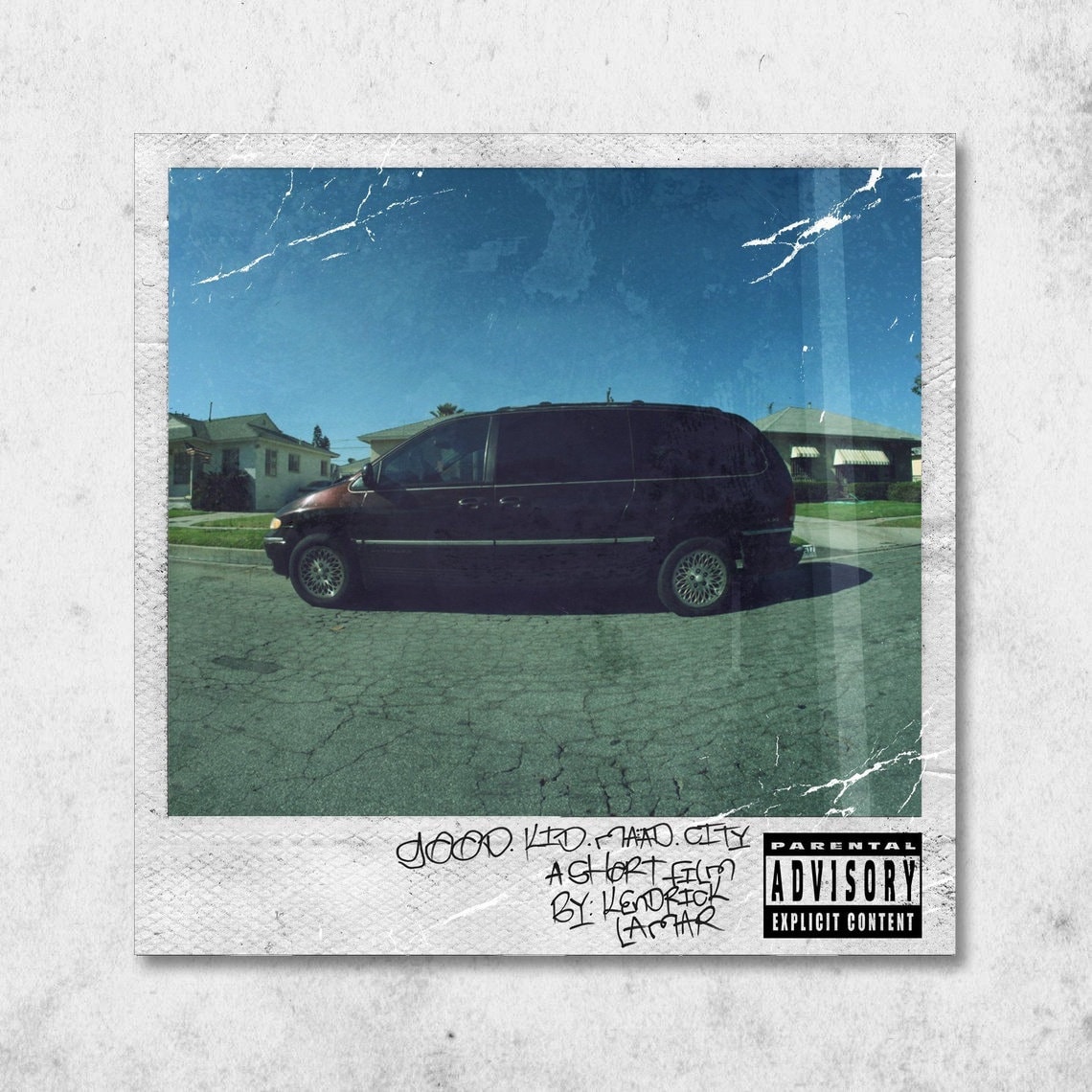 Good Kid Maad City Deluxe Edition Album Cover Music Cover Etsy