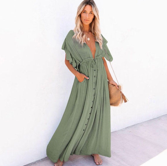 Boho Dress Maxi Boho Dress Maxi Dress Bohemian Dress - Etsy