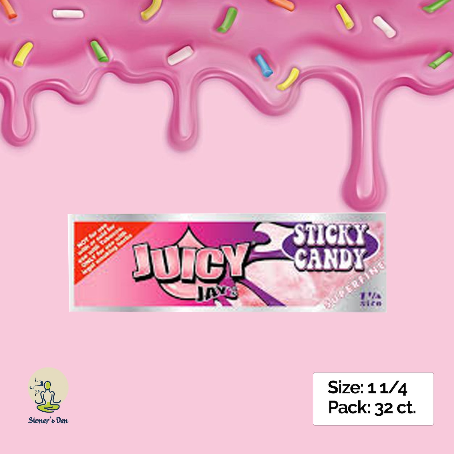 Tasty Sticky Candy 1 1/4 Size Novelty Rolling Papers for Etsy