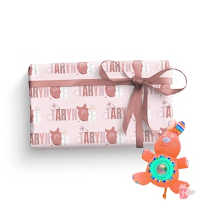 Carta da regalo personalizzata per neonati con nome / Carta da regalo personalizzata per baby shower / Regali unici per il primo compleanno / Idee regalo per neonate / Rivelazione del sesso del bambino