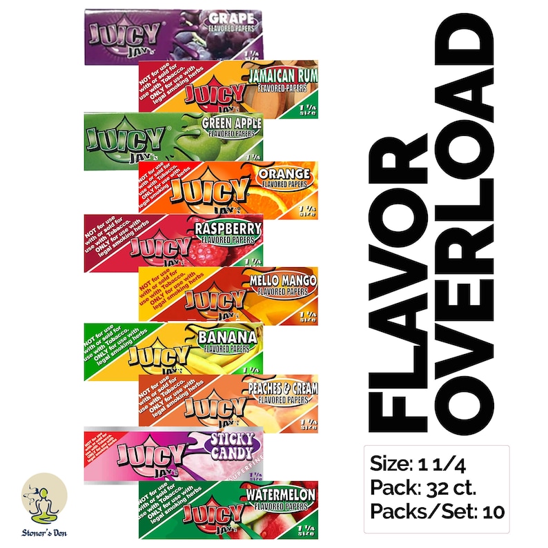 Tasty Cookies 1 1/4 Size Novelty Rolling Papers for Tobacco Etsy