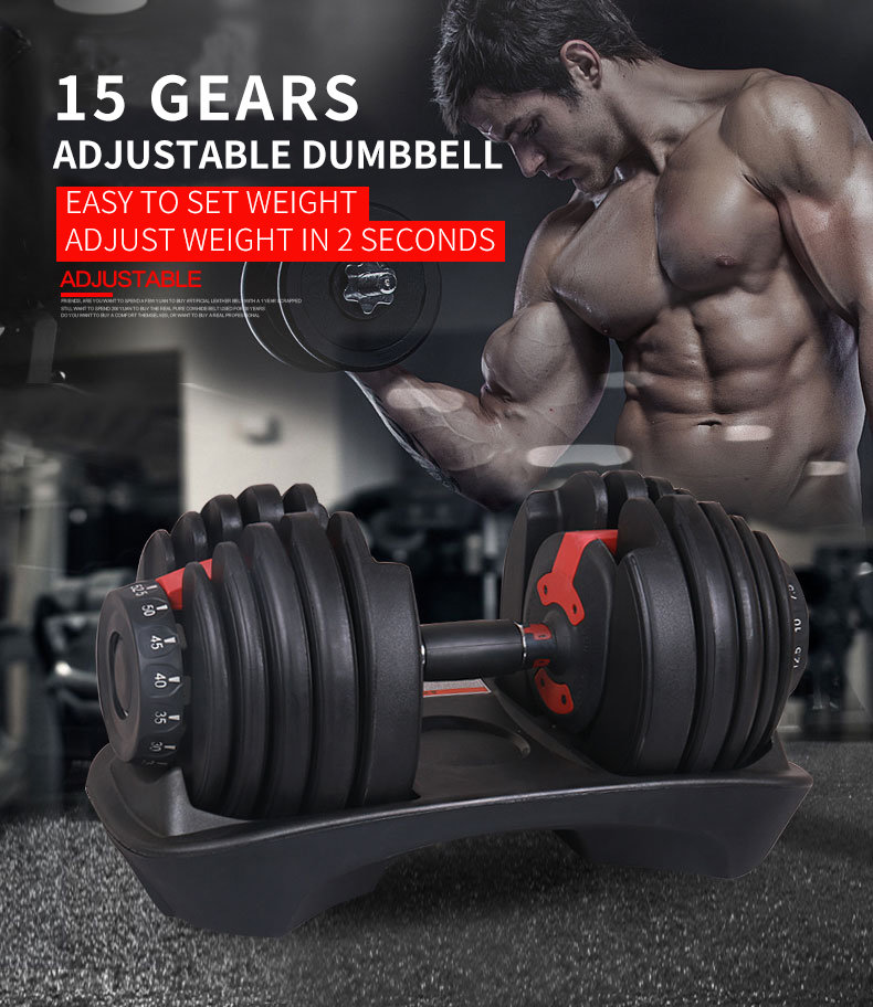 BRAND NEW Adjustable Dumbbell Set. 2 Dumbbells. 100 lbs Etsy